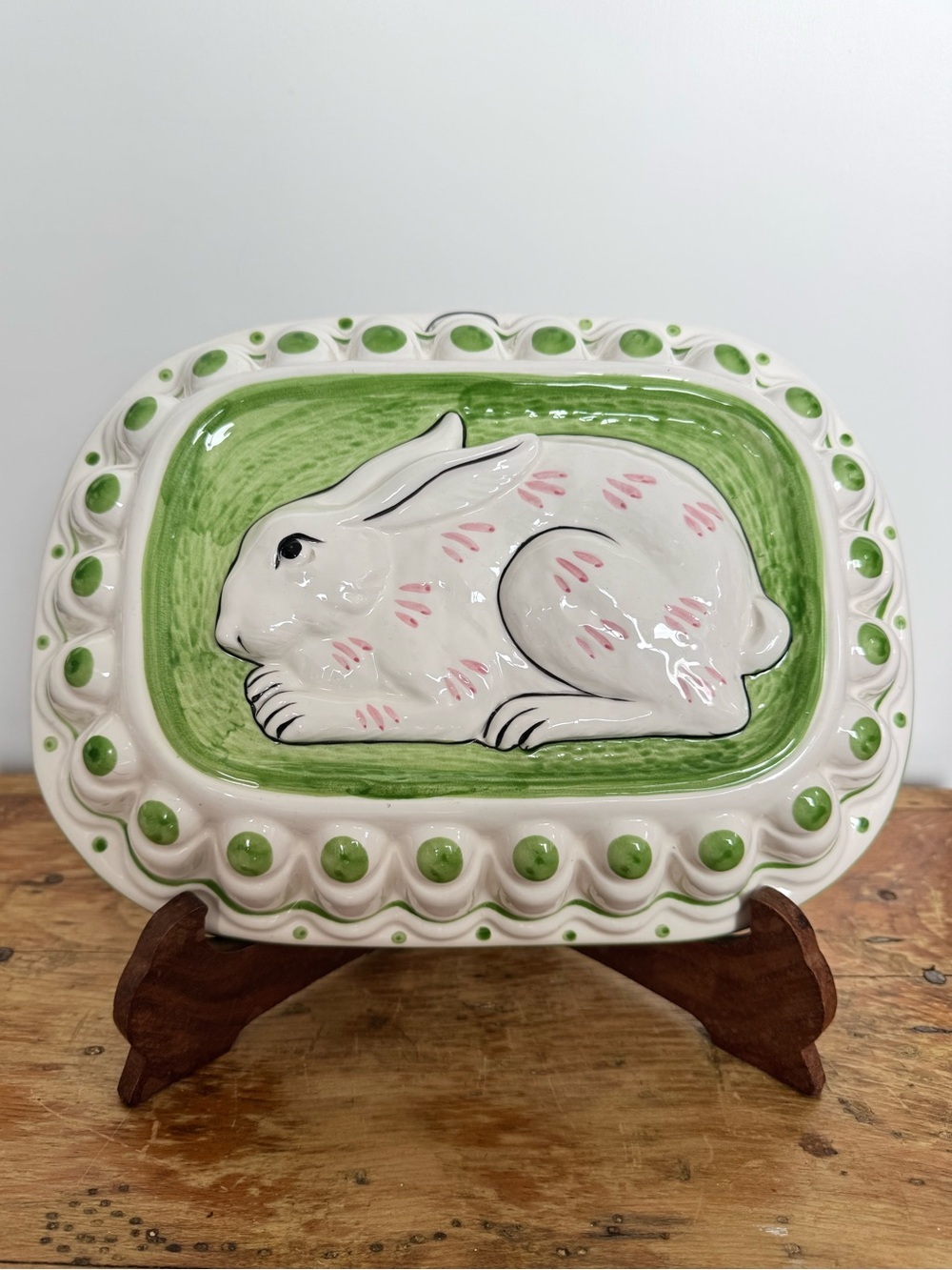 Ceramic decorative mold titled 'Rabbit' by Sigma the Tastesetter